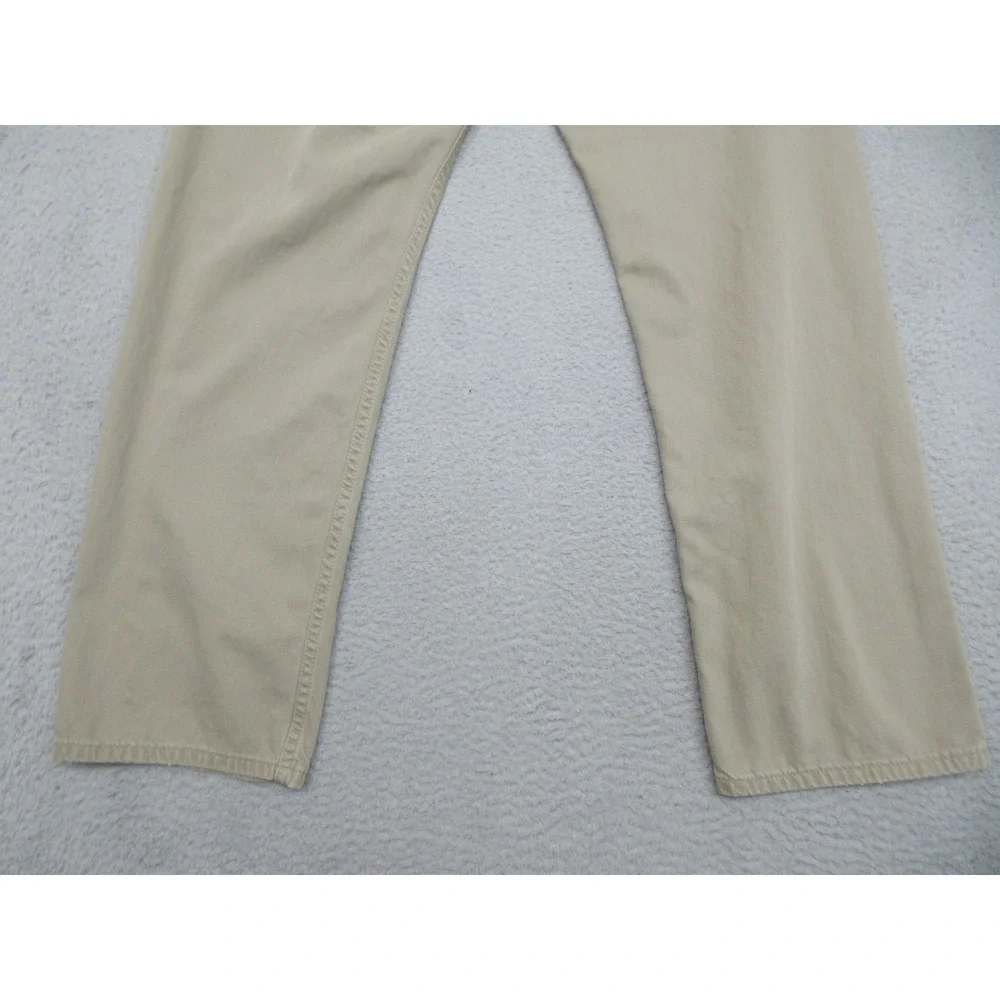 Levis 505 Jeans Mens 36x30 Beige‎ Straight Leg Denim Y2K Workwear (Tag 38x32)